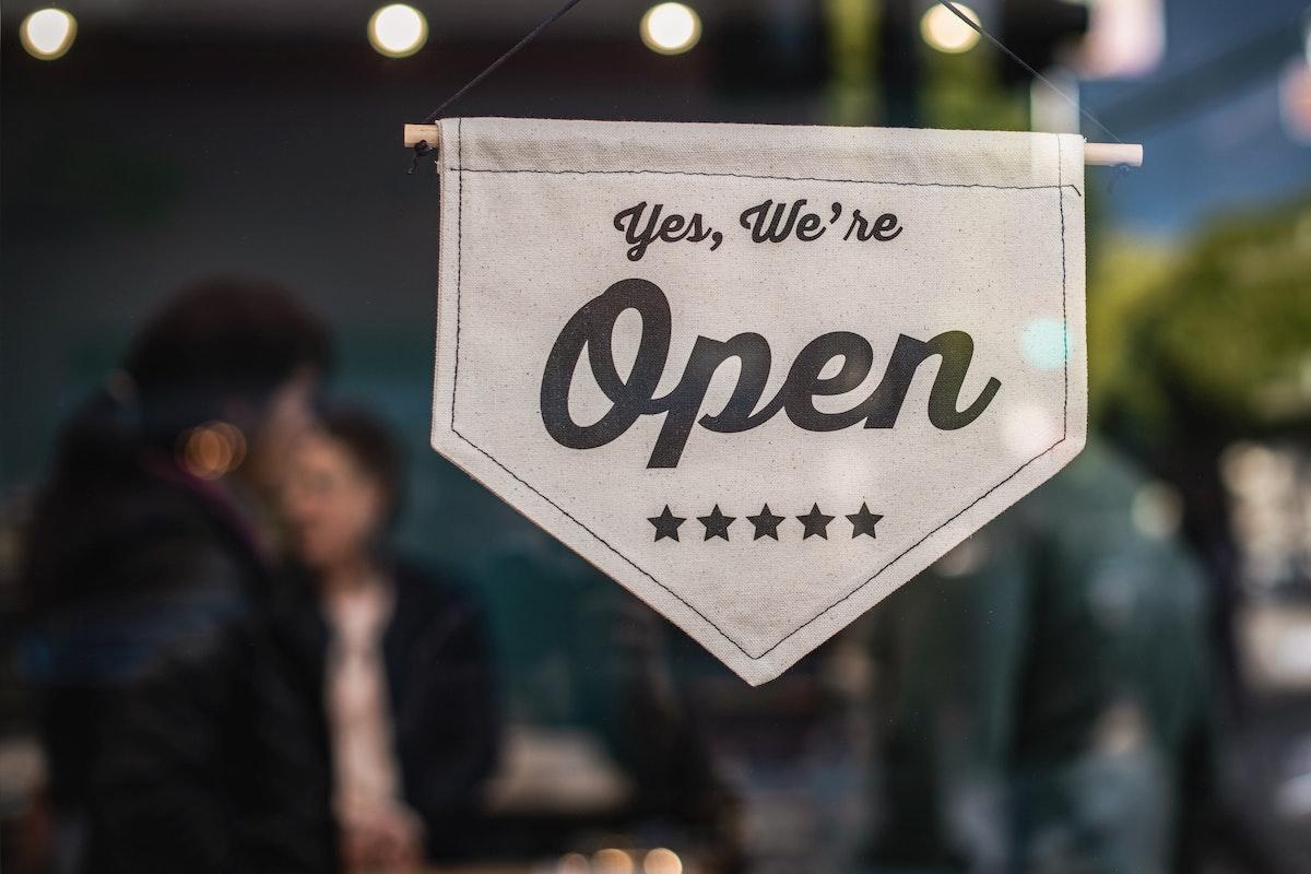 small business real estate store front sign